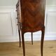 Antique marquetry bedside table – Louis XV style – 3 drawers