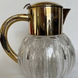 Cut crystal cooling pitcher