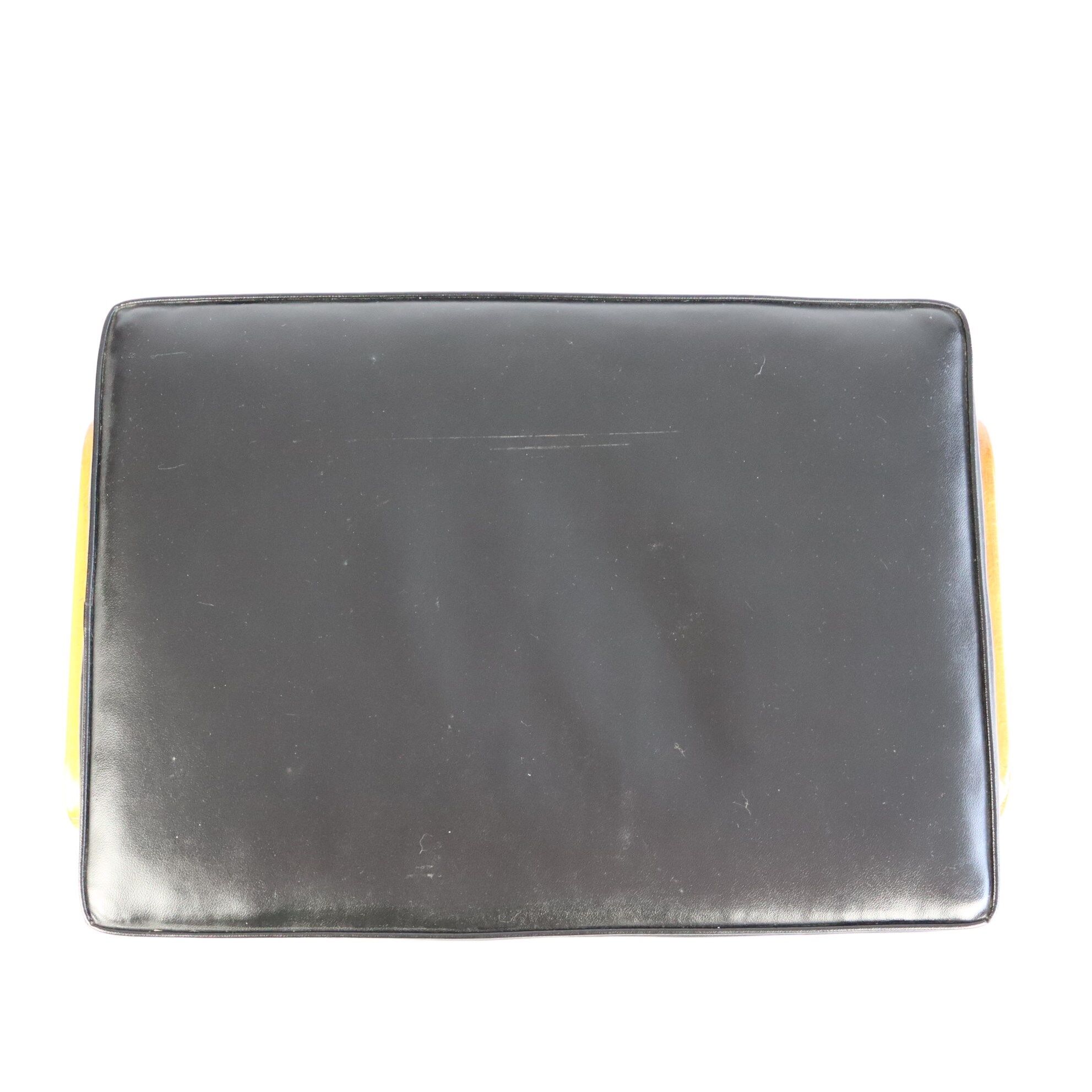 Teak stool and Skaï 60s