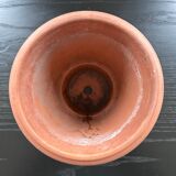 Cache pot vintage orange