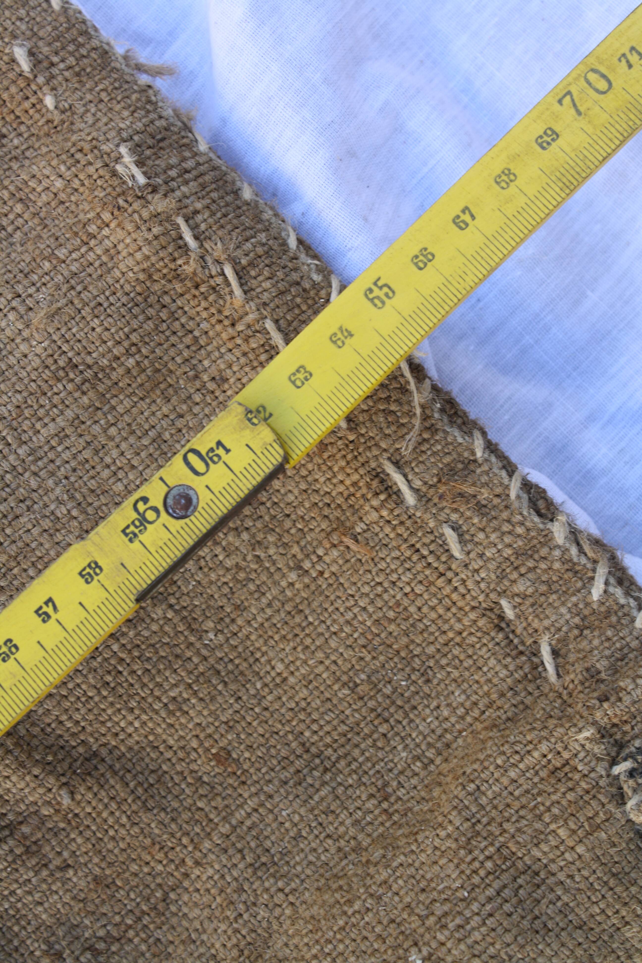 Former jute canvas bridge in 1907 priests bag