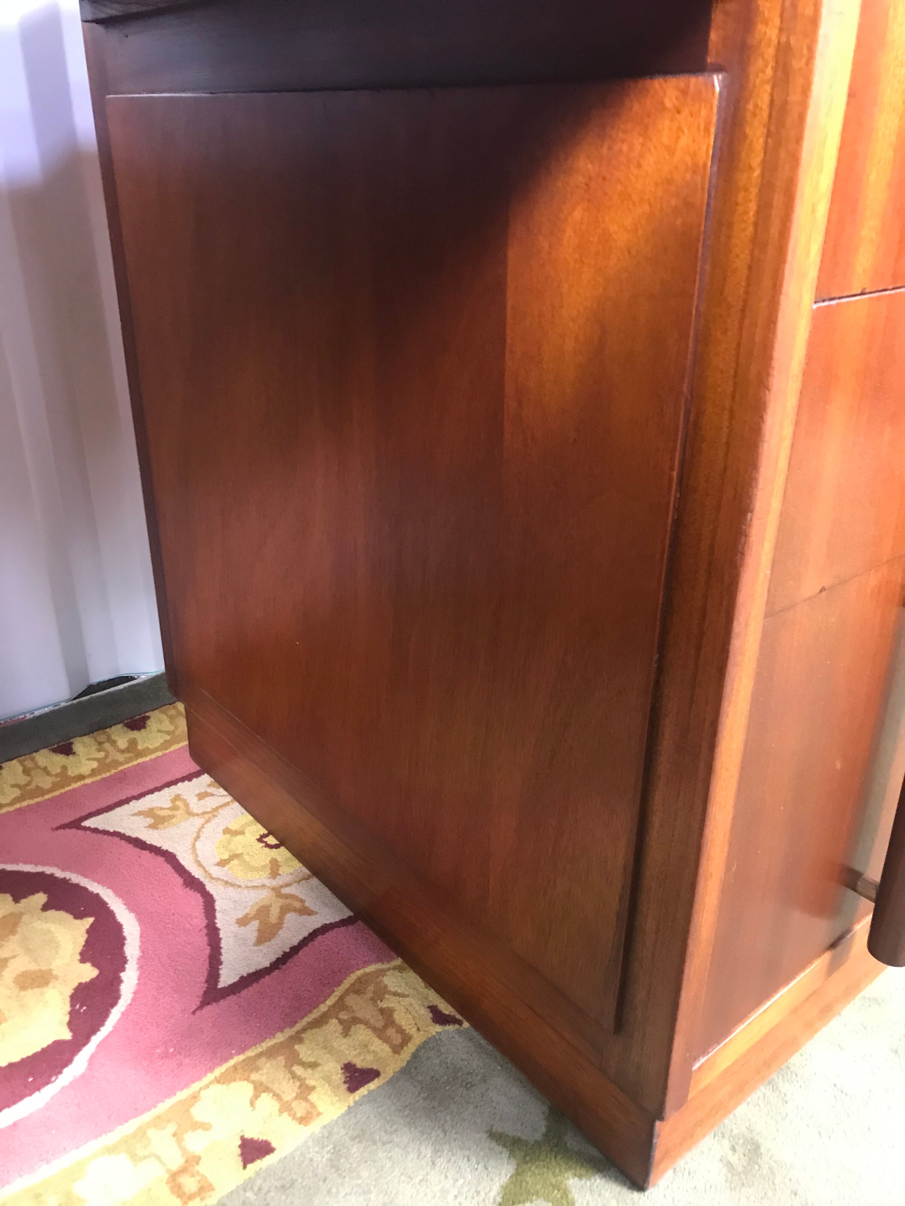 Restored Mahogany Art Deco desk