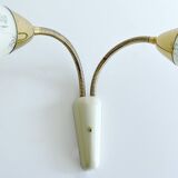 Pair of Large Vintage Modular Wall Lights, 50s