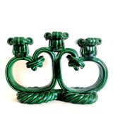 Candle holder slurry style Vallauris, 1950