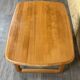 1960s 1970s Teak Coffee Table Side Table by Silkeborg Made in Denmark