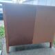 Old chest of drawers 3 drawers in vintage pine wood