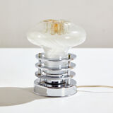 Table lamp with Murano glass lampshade