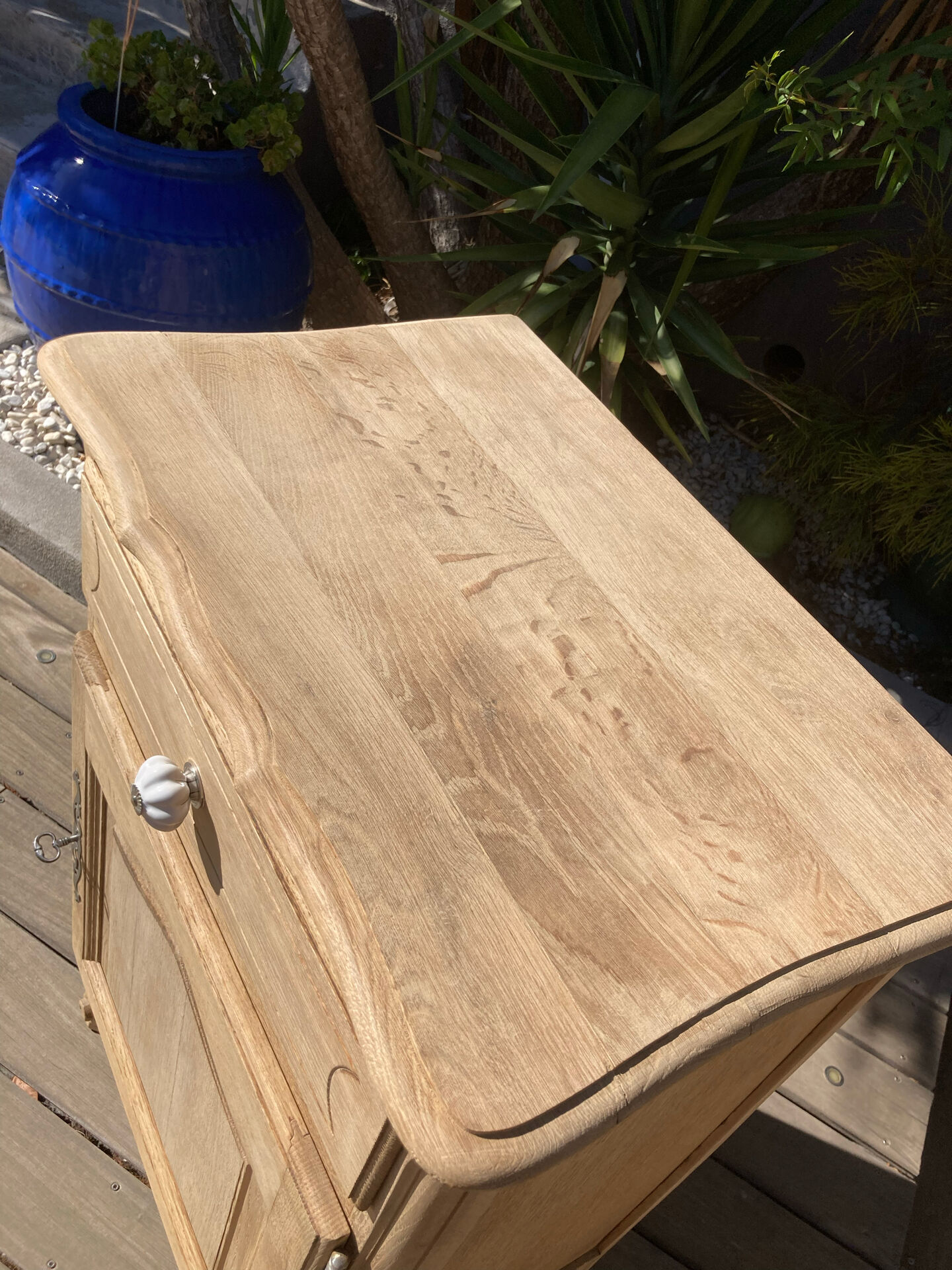 Superb rustic oak jam cupboard of top quality!!