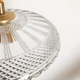 Glass lampshade suspension