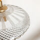 Glass lampshade suspension