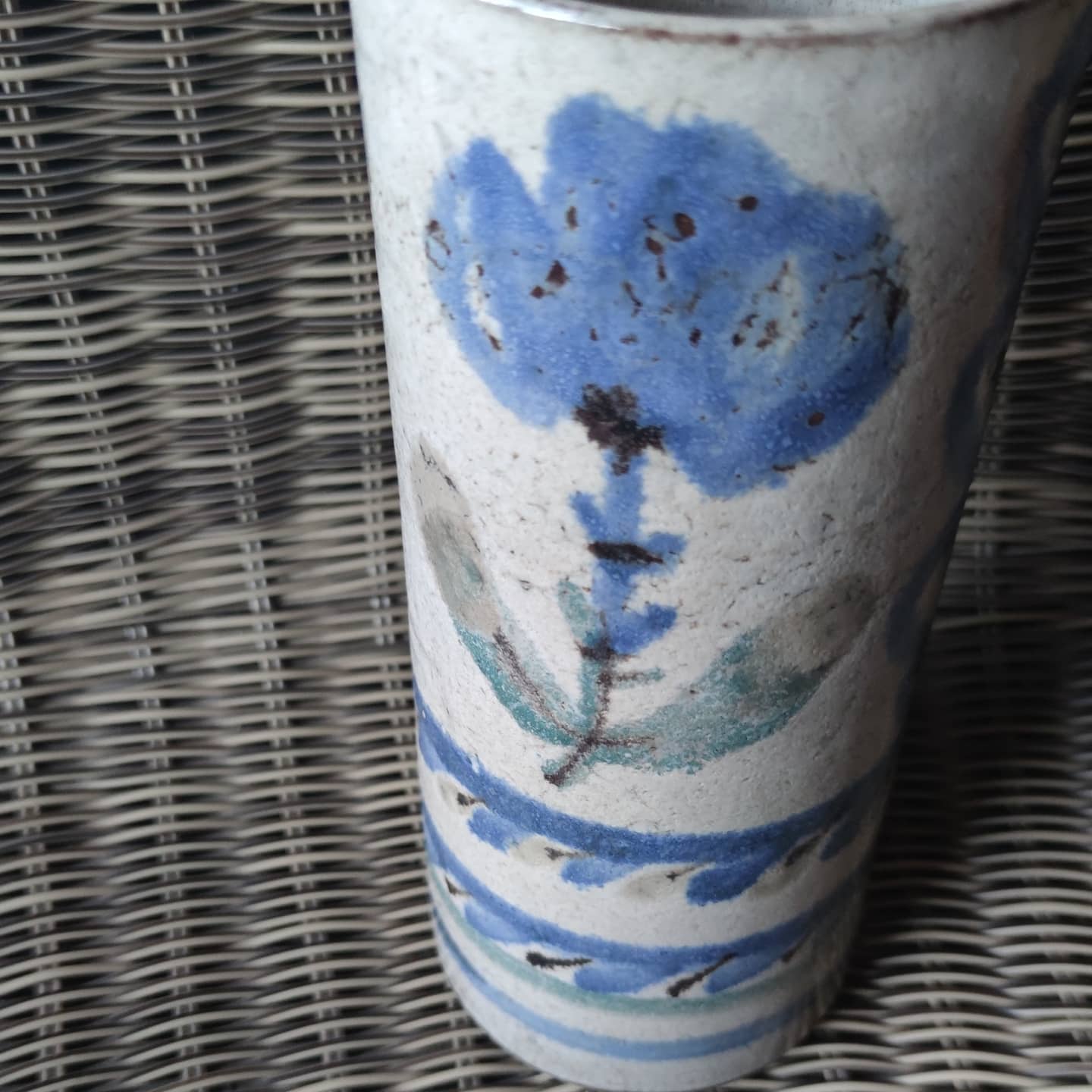 Roll vase by Gustave Reynaud