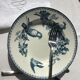 6 Longwy dark blue hollow plates