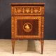Commode en marqueterie de style Louis XVI italien du 20e siècle