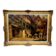 J. Verulpens « L’Auberge ». Peinture grand format.