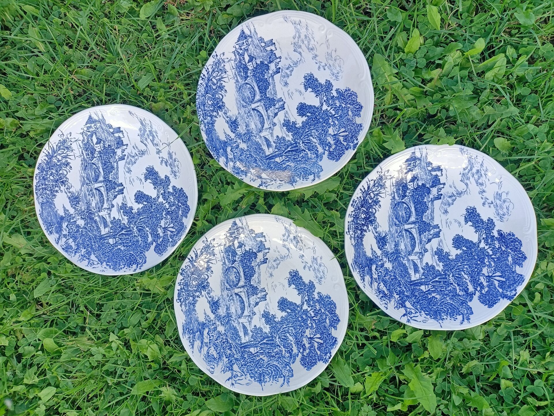 Assiettes x4 - Gien