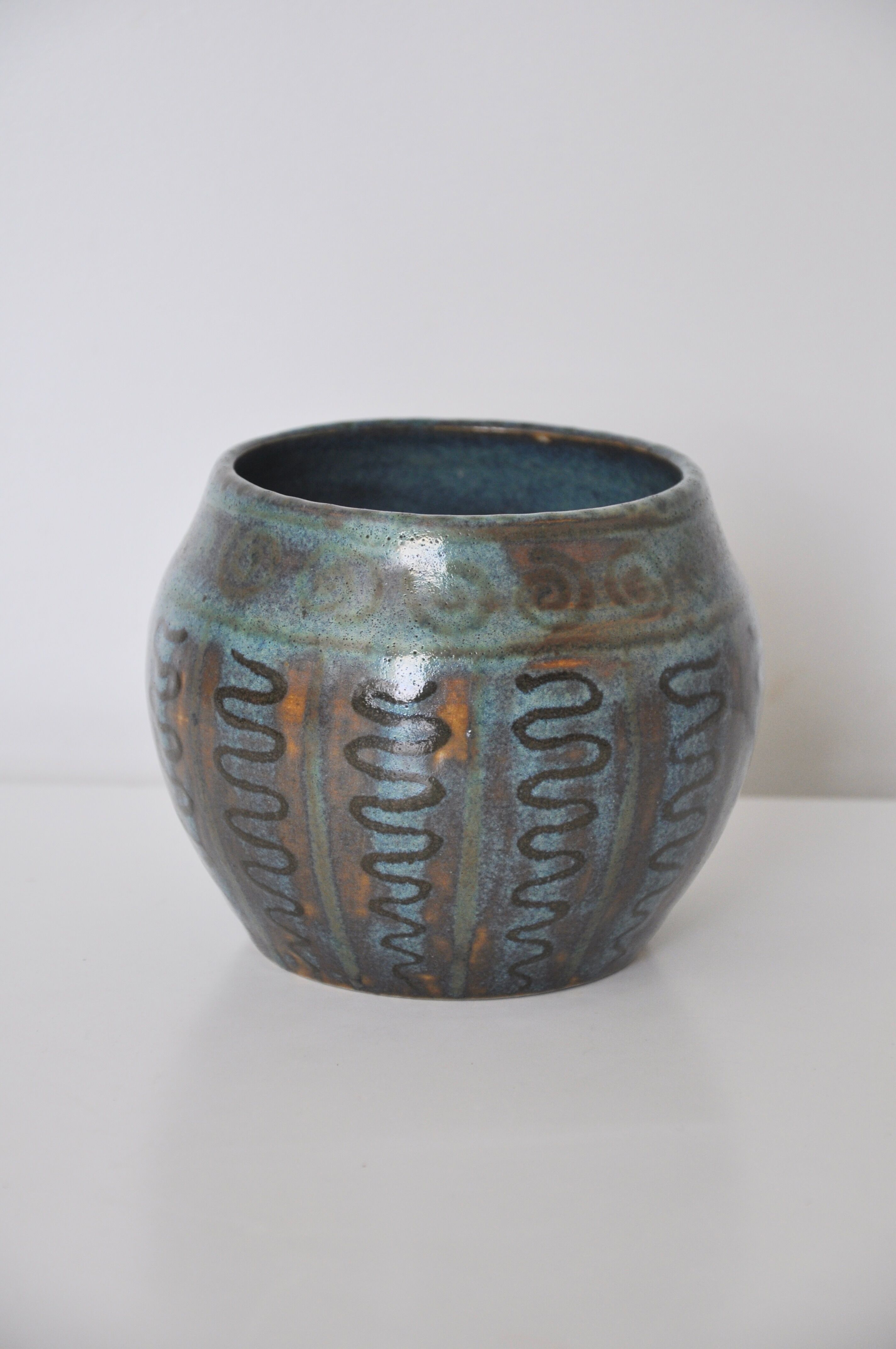 Ceramic vase Henri Gandais