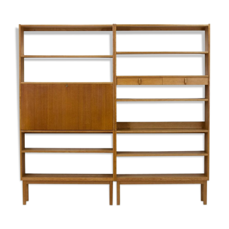 Bibliothèque en chêne blond Bertil Fridhagen pour Bodafors