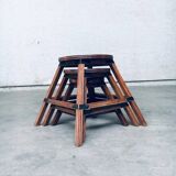 Wabi Sabi Nesting Tables, France, 1950s, Set of 3