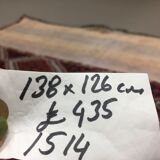 Turkish Kilim 138x126 cm