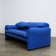 Maralunga sofa blue