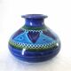 Small vase Aldo Londi Bitossi Rimini blu