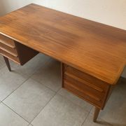 Bureau danois Falster en Teck par Svend Madsen, années 60