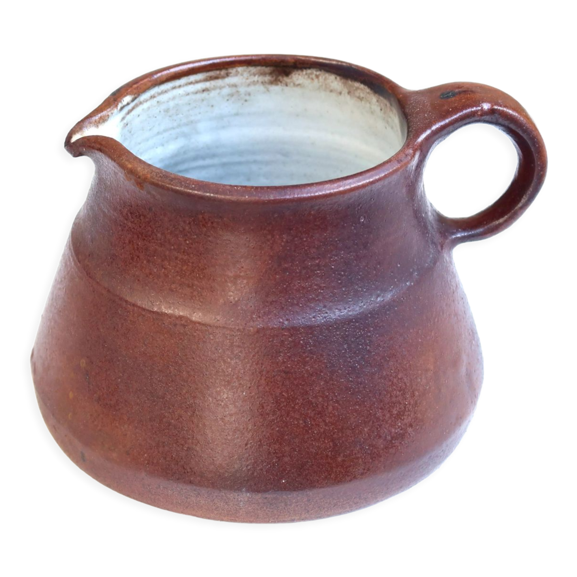 Ceramic pitcher by Michel and Nicole Anasse, 60s