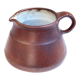 Ceramic pitcher by Michel and Nicole Anasse, 60s