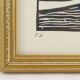 Lithograph print artist's proof signed Mr.Grimaud boat at dock