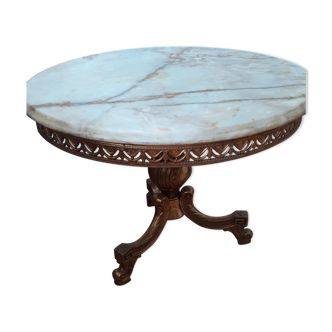 Marble table