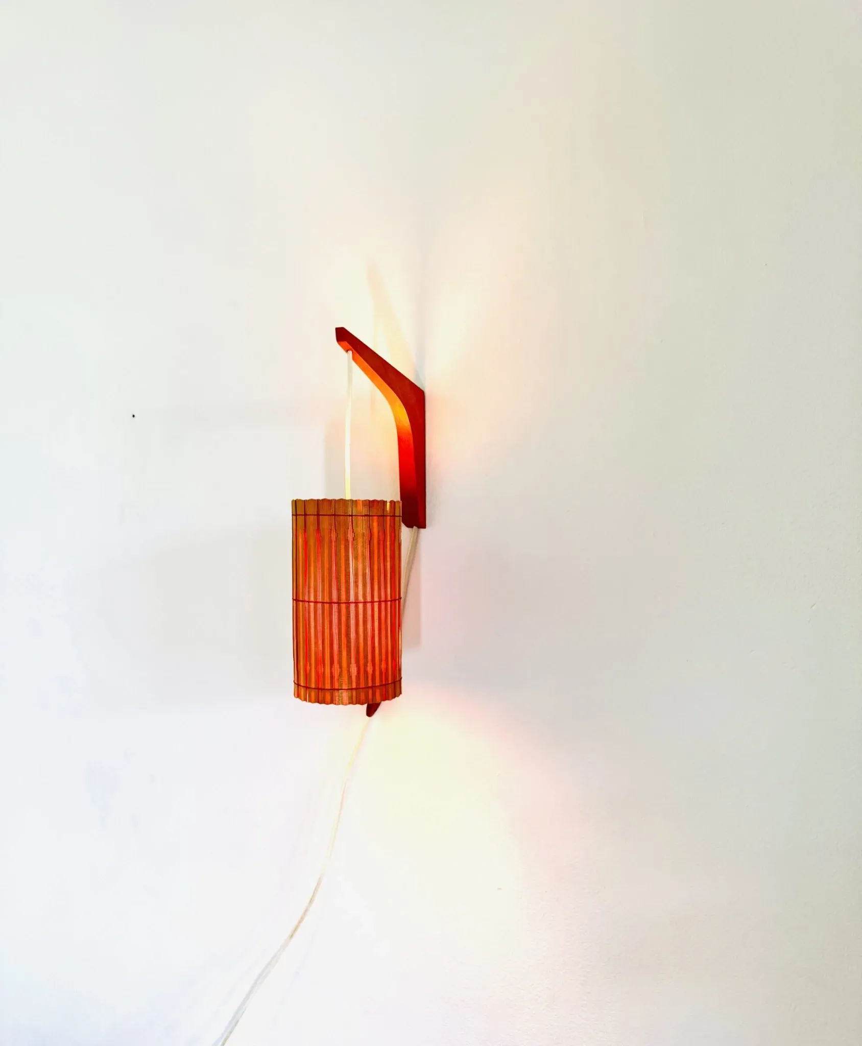 Pine Veneer Wall Lamp By Krásná Jibza For Uluv Bratislava, Former Czechoslovakia, 1950S