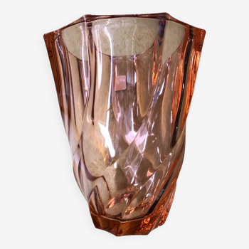 Luminarc pink vase