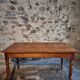 Antique dining table in French cherry wood 1900–1920 – Provincial farmhouse table