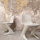 4 Z chairs by Ernst Moeckel & Sigfried Mehl