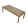 Scandinavian oak and tile coffee table, Denmark 1960s