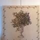 Tapestry of foliage in a Medici vase