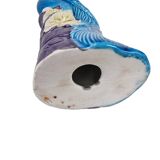 Phénix en porcelaine bleue chinoise vintage, années 1930