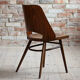 Set of 4 Dining Chairs by Radomir Hofman for TON, Model 514, Beech Veneer
