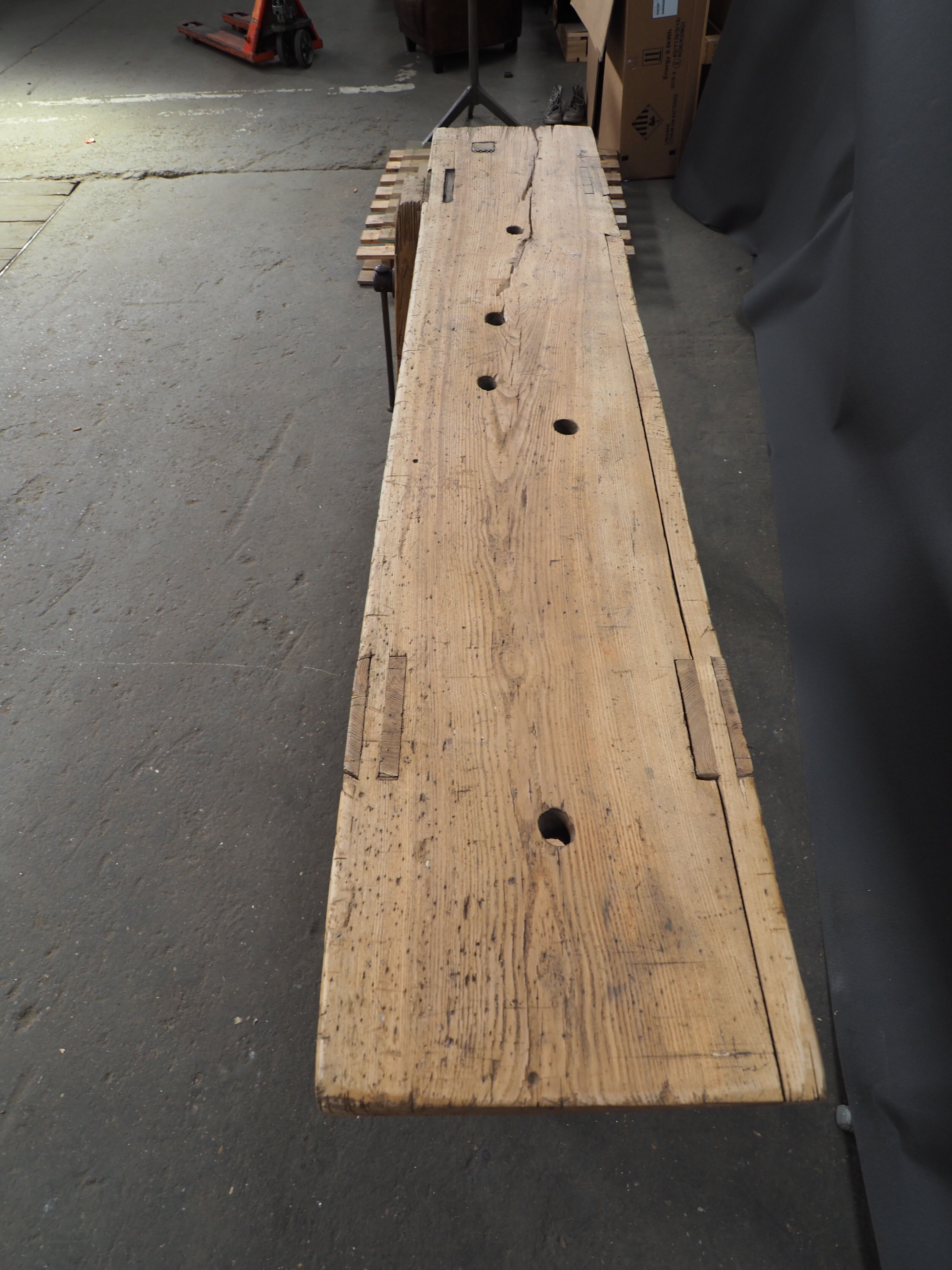Former Carpenter with press bench