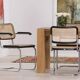 Set of 6 armchairs Marcel Breuer b64 vintage made in italy