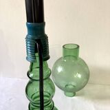 Cevin lamp in green glass