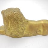 Brass lion