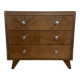 Walnut chest of drawers
