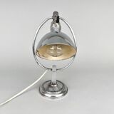 Lampe de table/lanterne Art Déco en chrome, années 1930