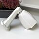 Art deco wall lamp in opaline and porcelain