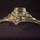 Cut crystal bowl signed daum france a459