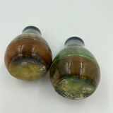 Duo of ceramic vases