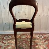 Set of 6 Louis XV mahogany chairs