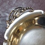 Pair of sterling silver biscuit dishes by Webster circa 1950.