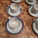 Set of 6 vintage ceramic cups